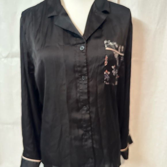 Apt. 9 Black Satin Sleepwear - Picture 8 of 10